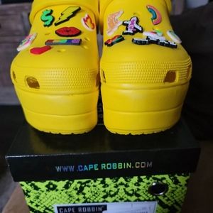 New Cape Robbin Platform.Clogs